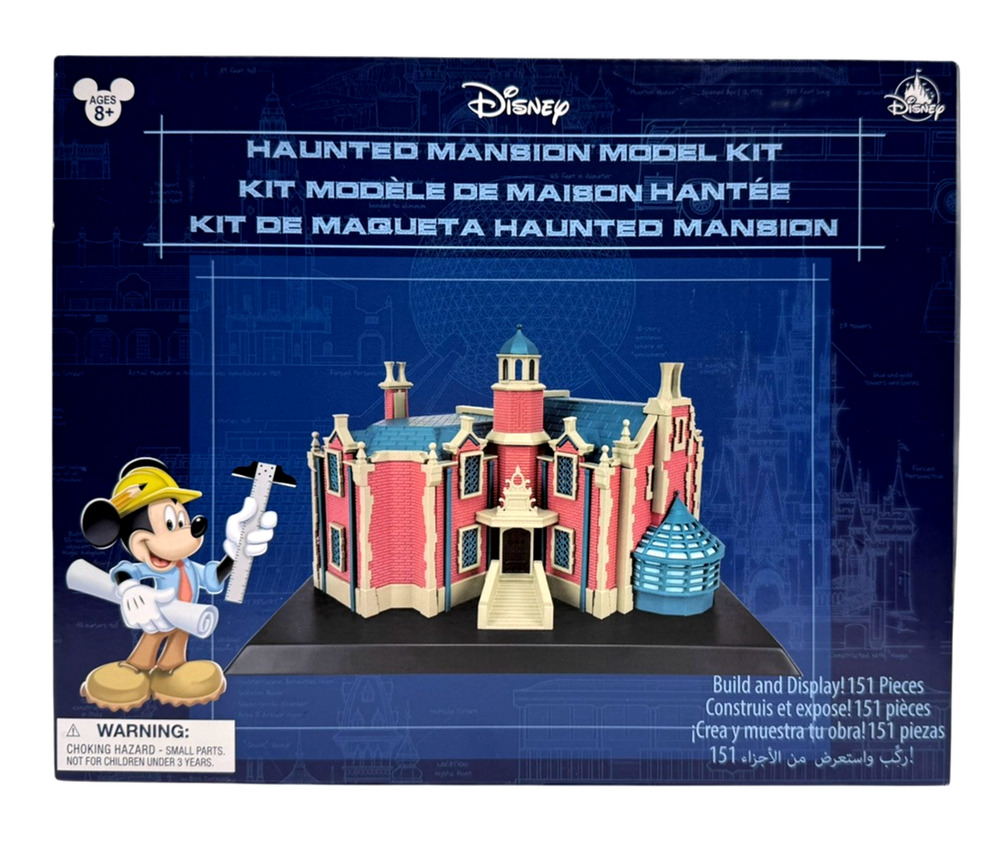 Disney Parks Disney World Haunted Mansion Model Kit Build & Display 151 pieces